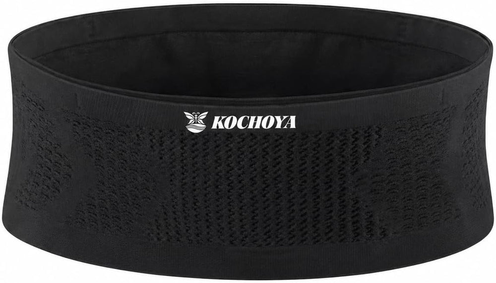 KOCHOYA black lightweight running waist pouch