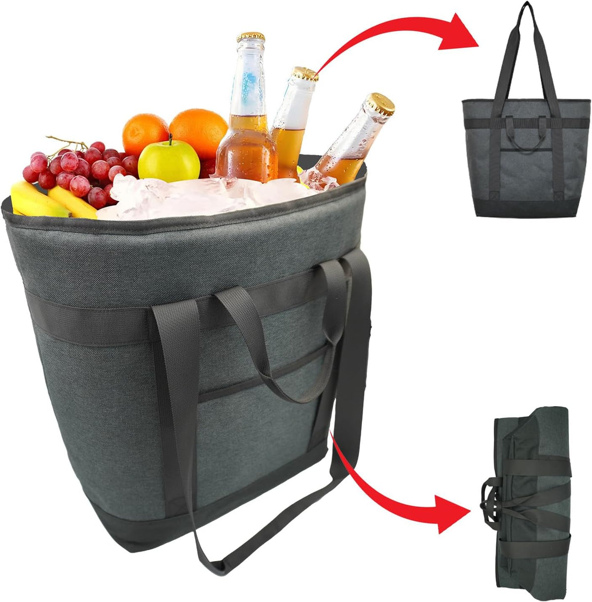 KOCHOYA 4-way cooler bag carrying detail