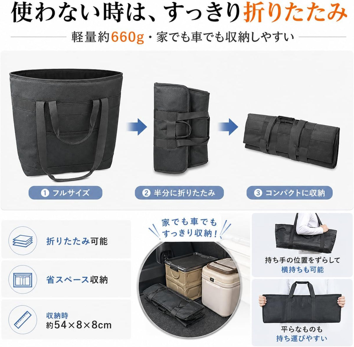 KOCHOYA foldable cooler bag detail
