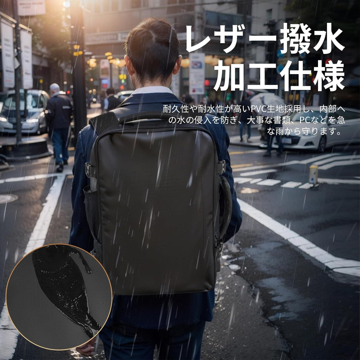 KOCHOYA 17-inch laptop backpack organization