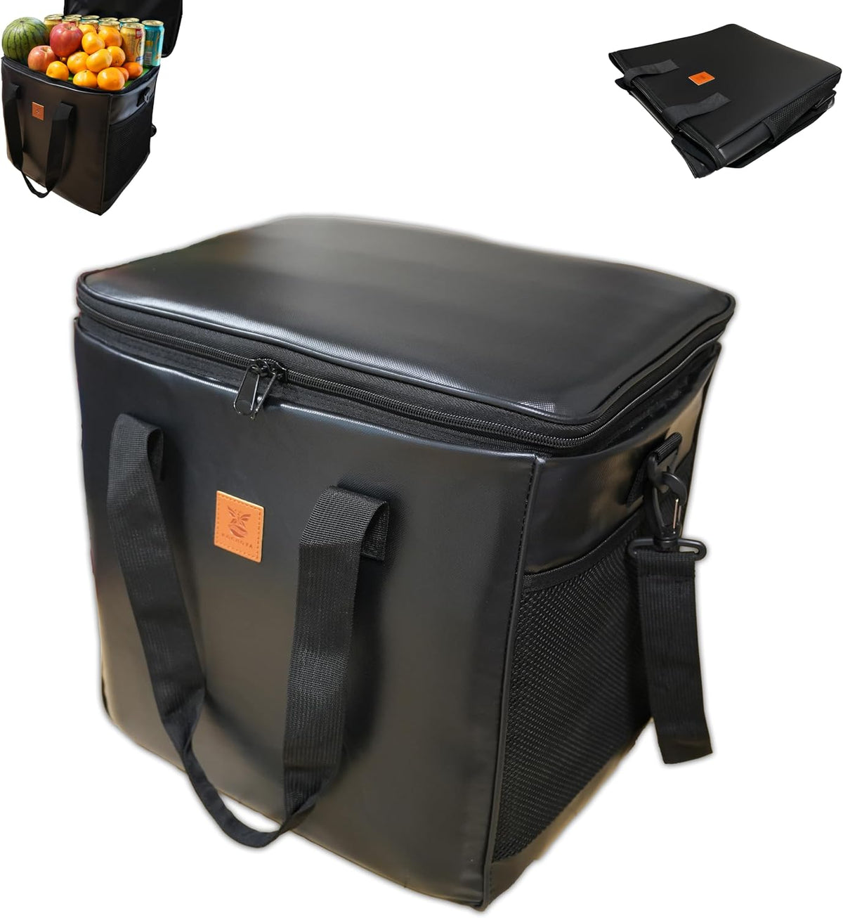 KOCHOYA black 40L soft cooler box