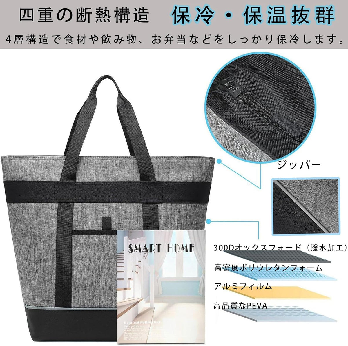 KOCHOYA foldable cooler tote in use